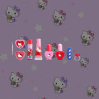 HELLO KITTY COMPACT MAKEUP BAG - Beauty Case con Set Trucchi Bambina Sanrio - Liquidò