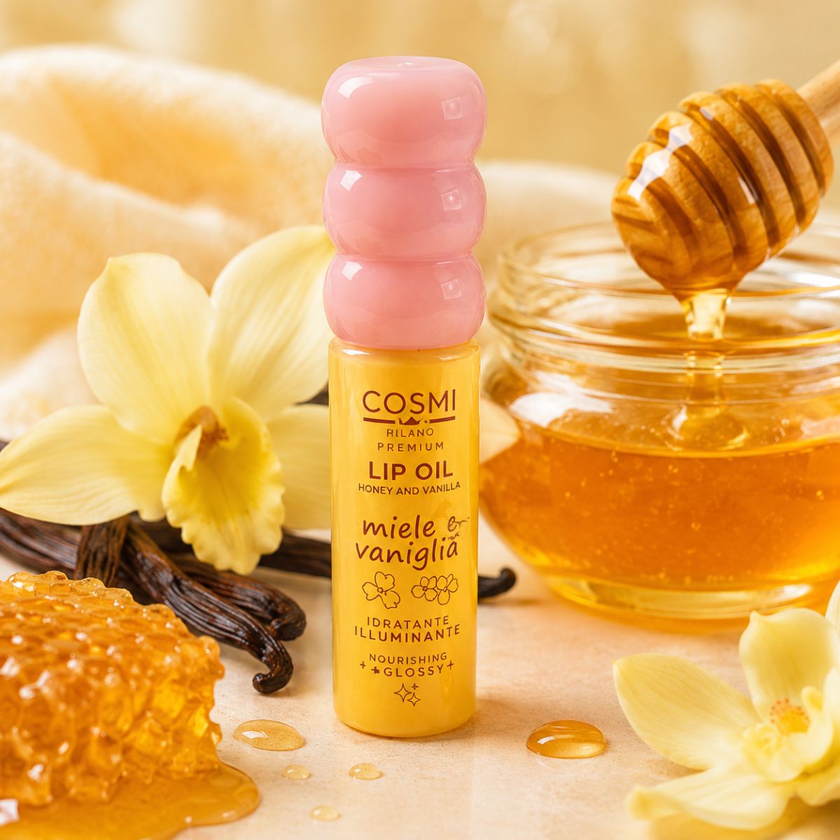 COSMI LIP OIL MIELE E VANIGLIA - 3ml
