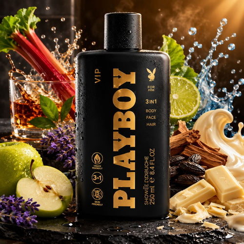 PLAYBOY VIP 3in1 - Shower Gel Uomo 250ml - Liquidò