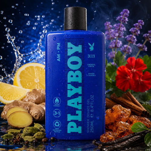 PLAYBOY AM-PM 3in1 - Shower Gel Uomo 250ml - Liquidò