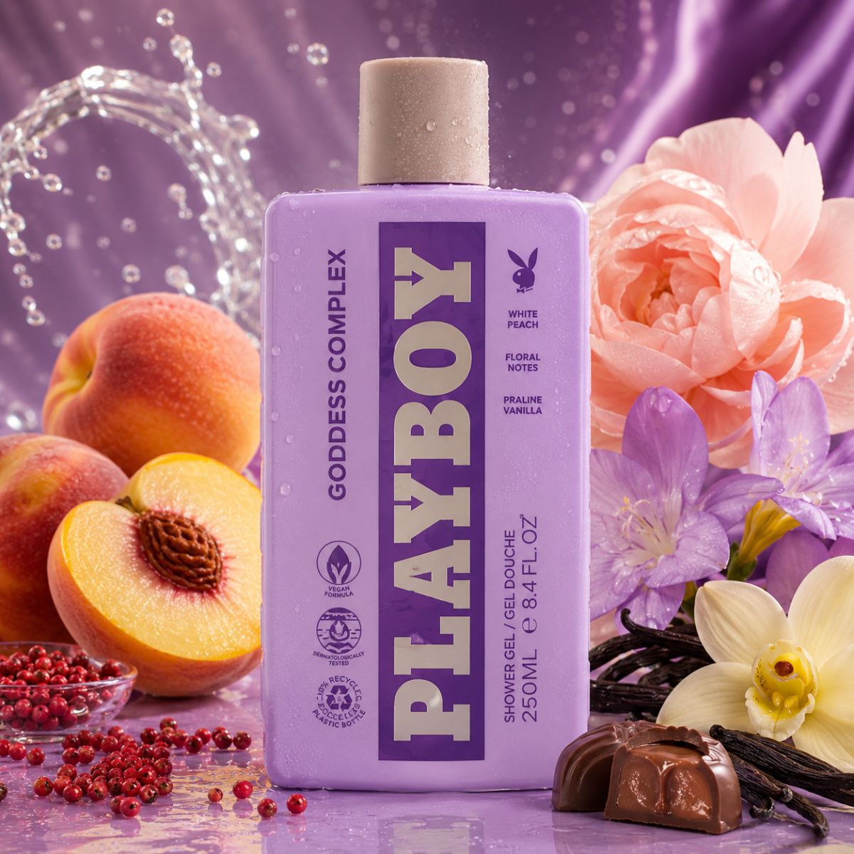 PLAYBOY GODDESS COMPLEX 3in1 - Shower Gel Donna 250ml