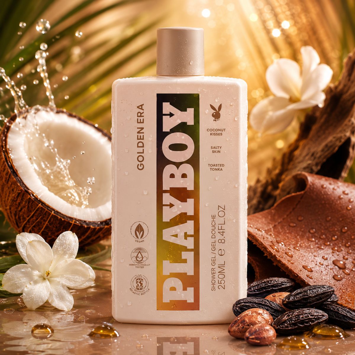 PLAYBOY GOLDEN ERA 3in1 - Shower Gel Donna 250ml