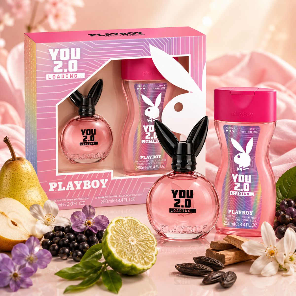 PLAYBOY YOU 2.0 COFANETTO - Eau de Toilette Donna 40ml + Shower Gel 200ml - Liquidò
