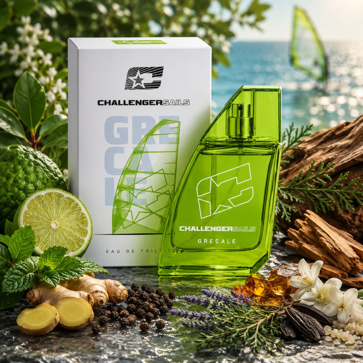 CHALLENGER SAILS GRECALE - Eau de Toilette Uomo 100ml