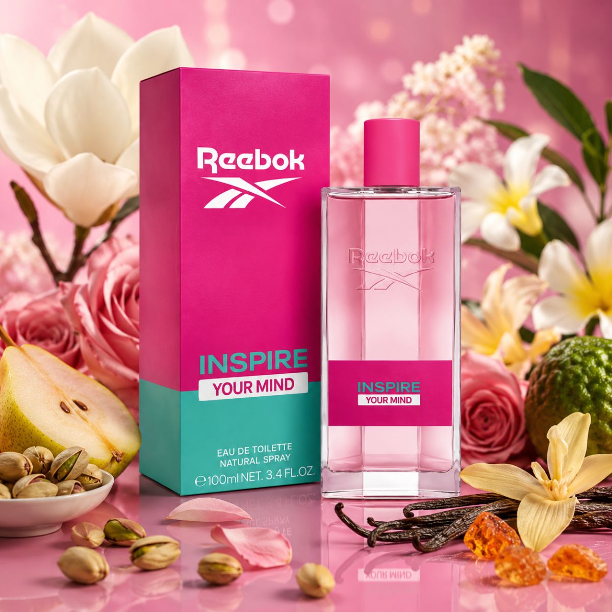 REEBOK INSPIRE YOUR MIND FOR HER - Eau de Toilette Donna 100ml
