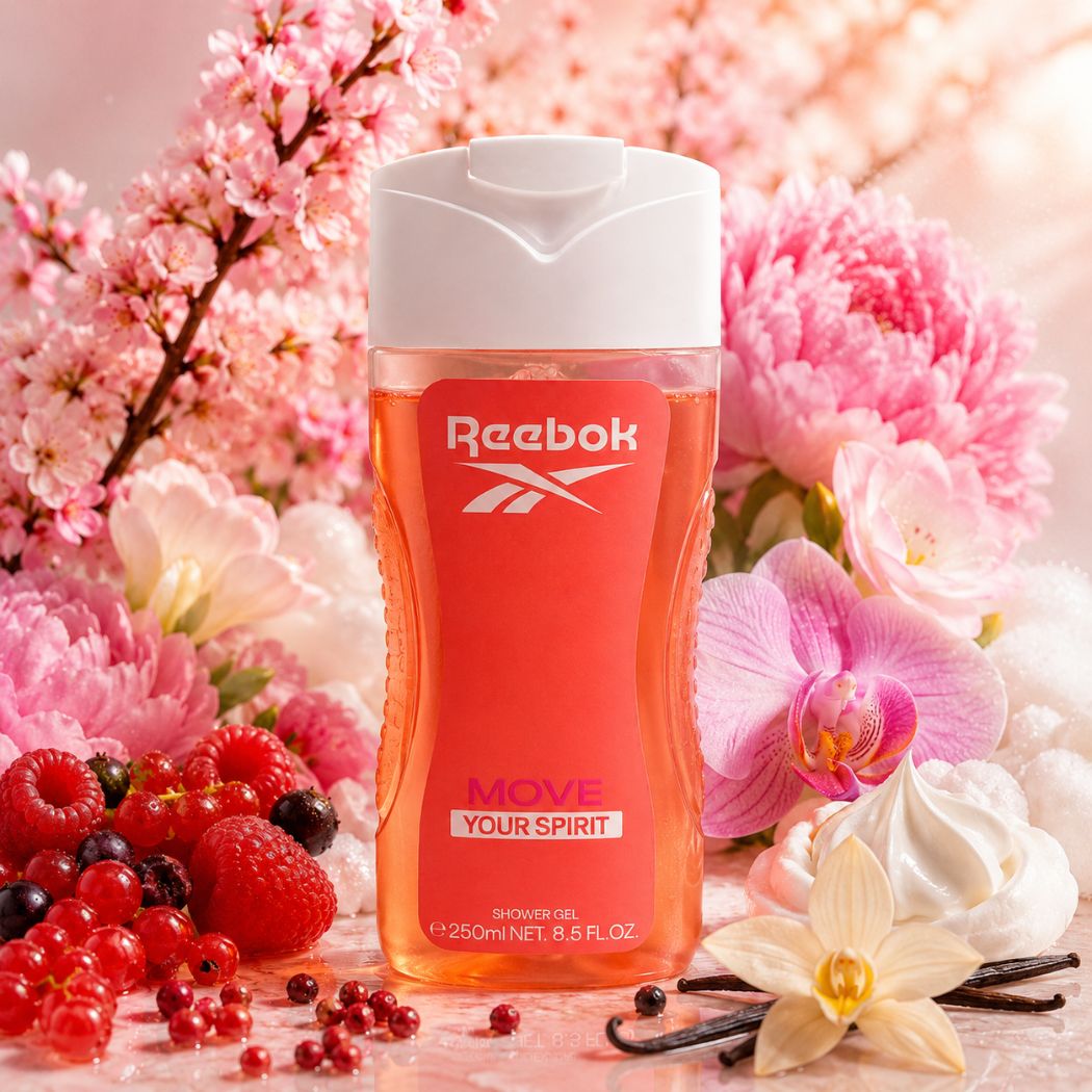REEBOK MOVE YOUR SPIRIT FOR HER -  Gel Doccia Donna 250 ml