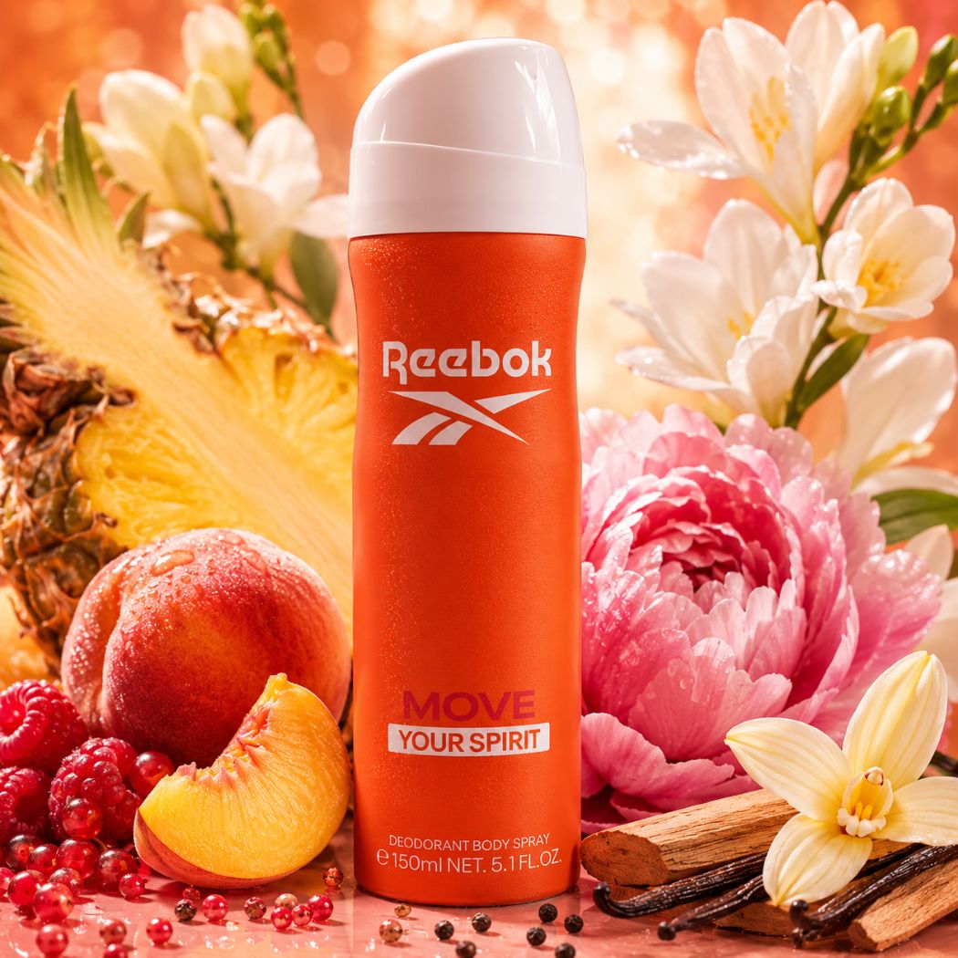 REEBOK MOVE YOUR SPIRIT - Deodorante Spray Donna 150ml