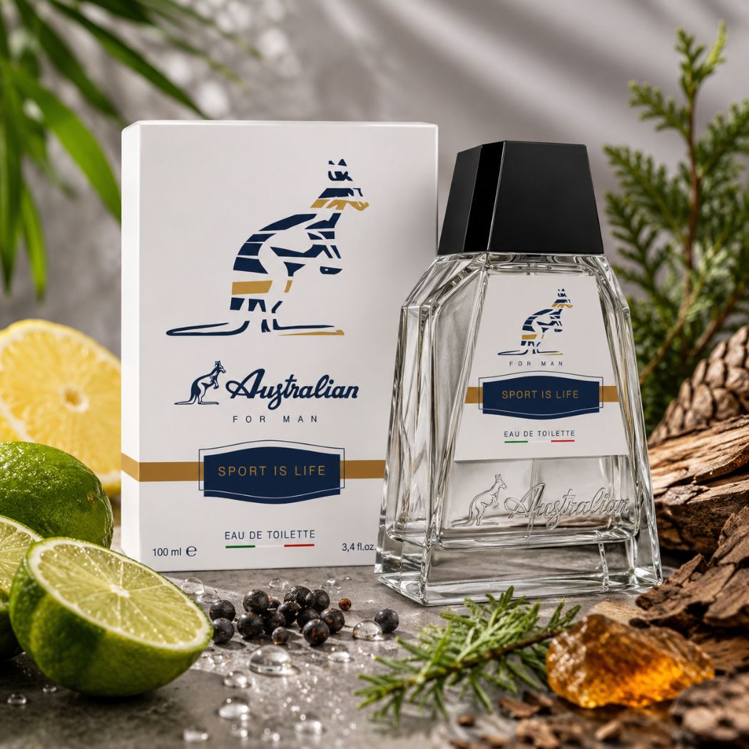 AUSTRALIAN FOR MAN SPORT IS LIFE - Eau de Toilette Uomo 100 ml