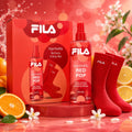FILA SUPERBUBBLE RED COFANETTO DONNA - Body Mist 250ml + Calze Fila