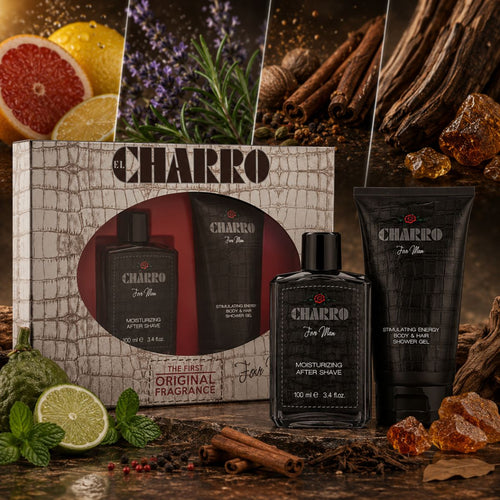 CHARRO ORIGINAL MAN CONFEZIONE - Dopobarba 100ml + Shower Gel 200ml - Liquidò