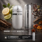 MOMODESIGN WHITE FOR HIM - Eau de Parfum 100 ml + Deodorante Spray 150 ml in Omaggio