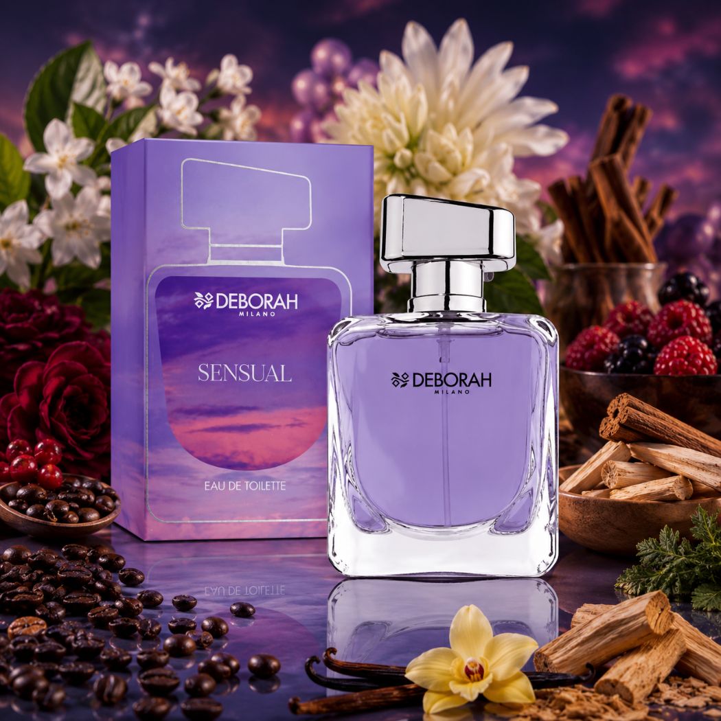 DEBORAH- Eau de Toilette SENSUAL 100ML