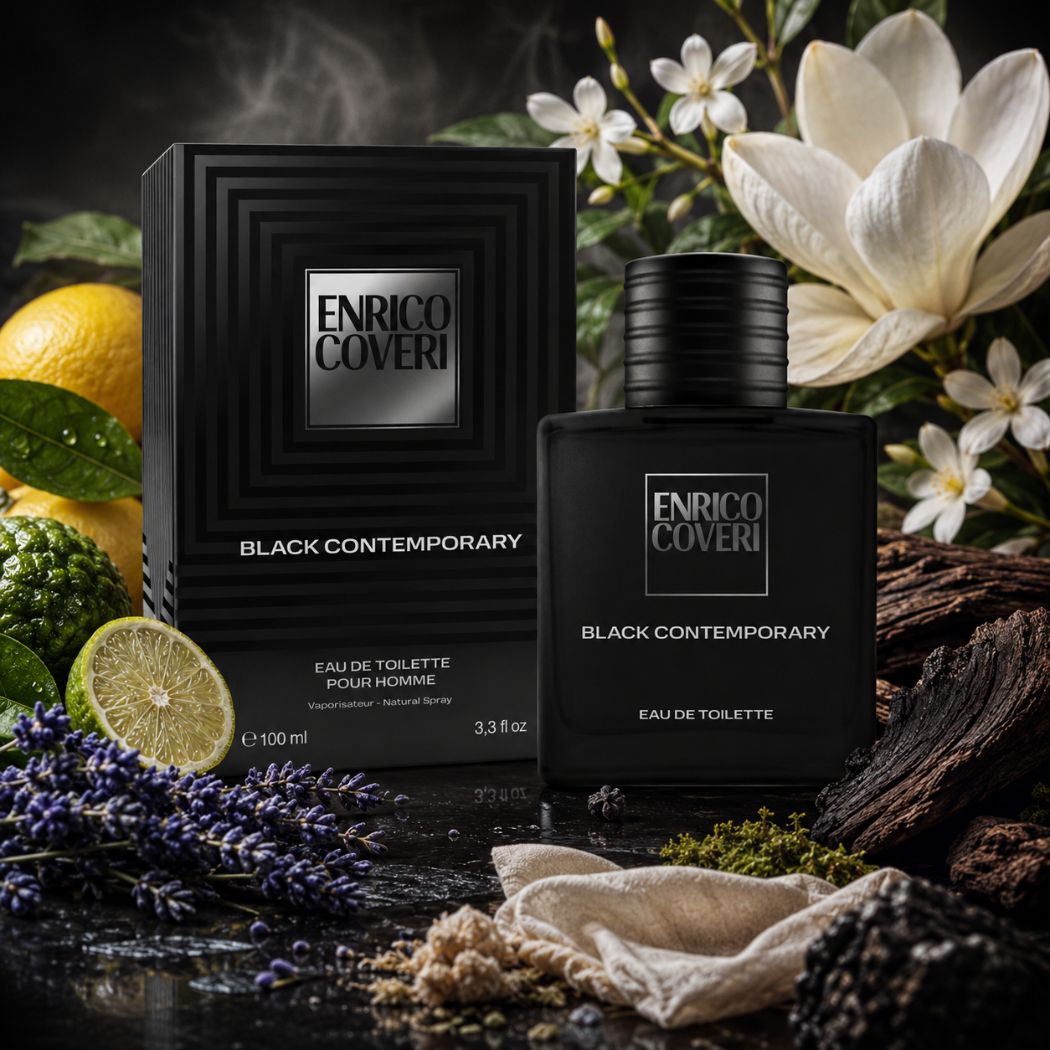 ENRICO COVERI Contemporary Black - Eau de Toilette 100ml