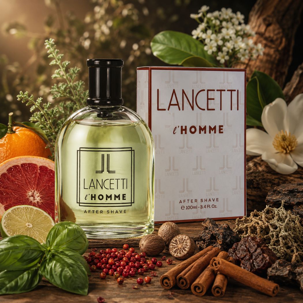 LANCETTI L'HOMME AFTER SHAVE - Dopobarba Elegante e Intenso 100ml