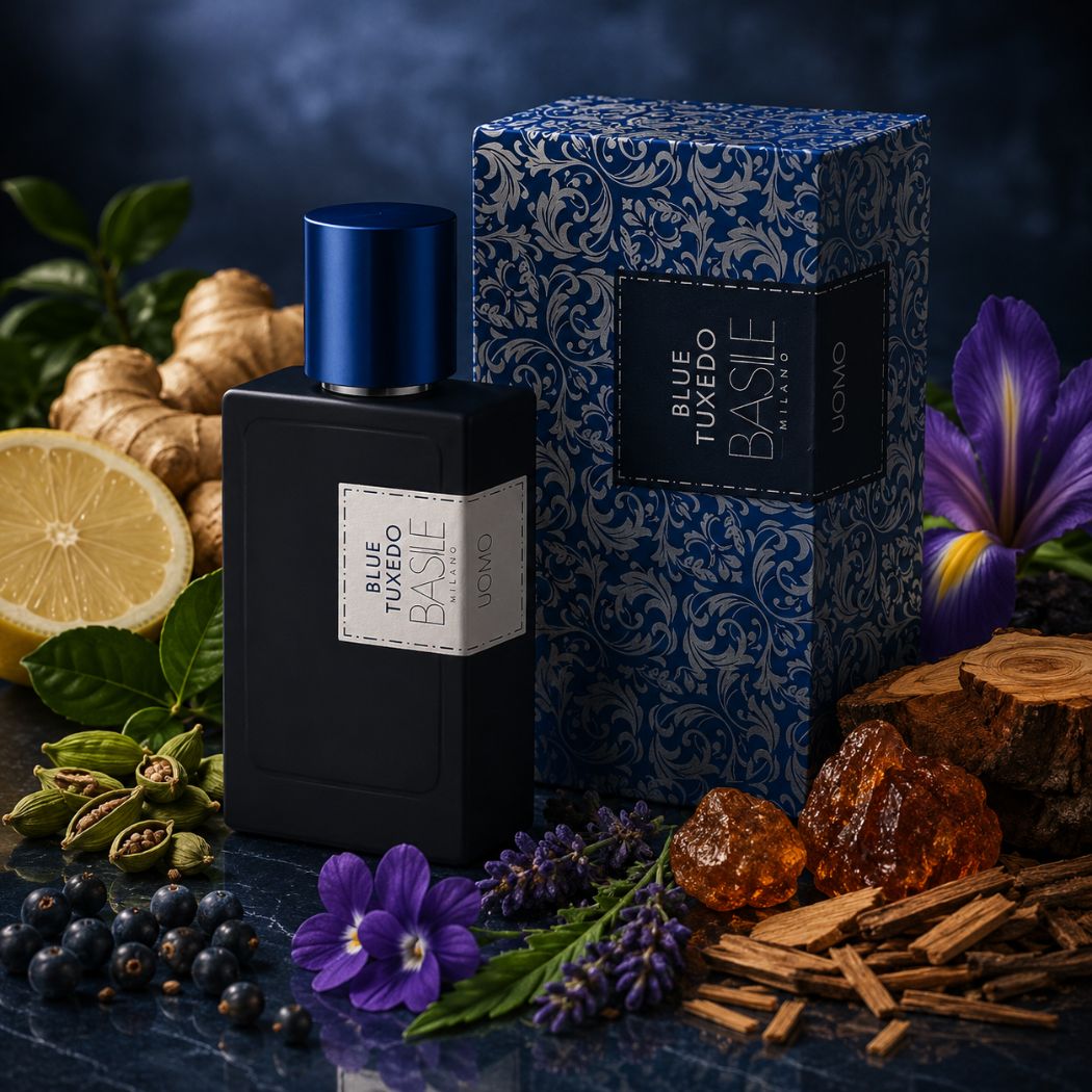 BASILE BLUE TUXEDO AFTER SHAVE - Dopobarba 100ml