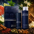 ARROGANCE BLU POUR HOMME MILANO COLLECTION COFANETTO - Hair Body Shampoo 400ml + Deodorante Spray 150ml