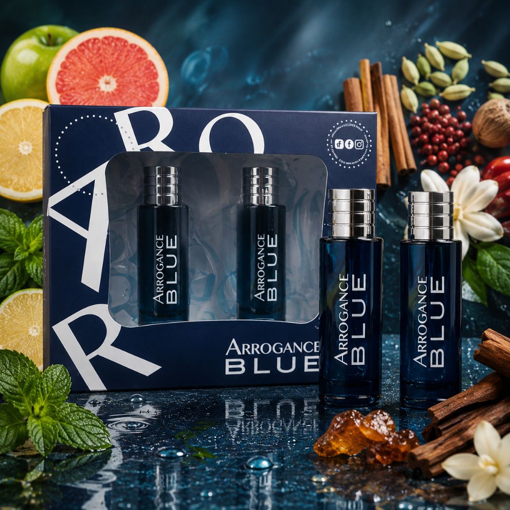 ARROGANCE BLU UOMO COFANETTO - Eau de Toilette 30 ml + After Shave 30 ml