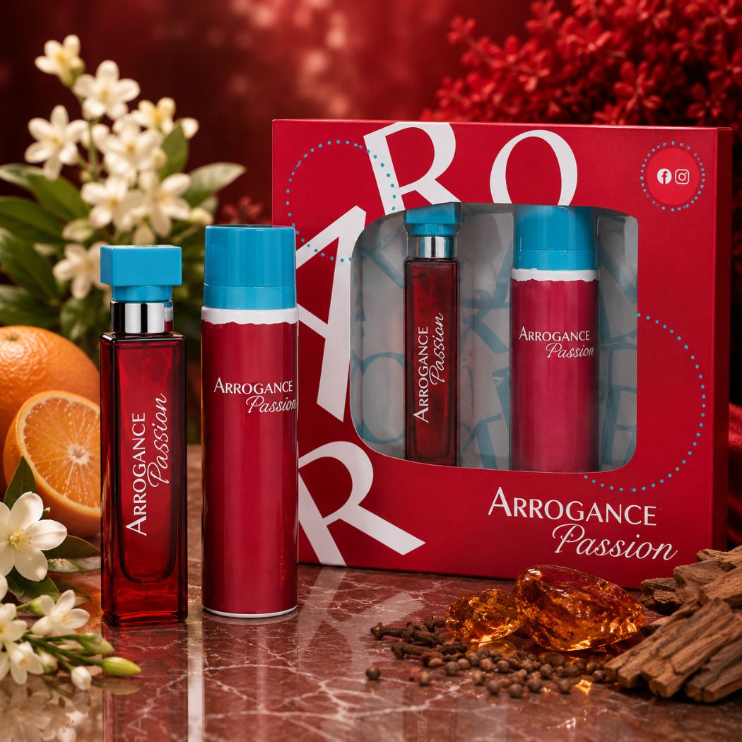 ARROGANCE PASSION COFANETTO - Eau de Toilette 30 ml + Deodorante Spray 150 ml