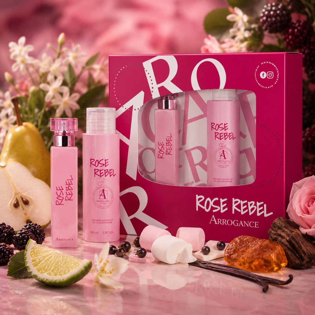 ARROGANCE ROSE REBEL COFANETTO - Eau de Toilette 30 ml + Shower Gel 100 ml
