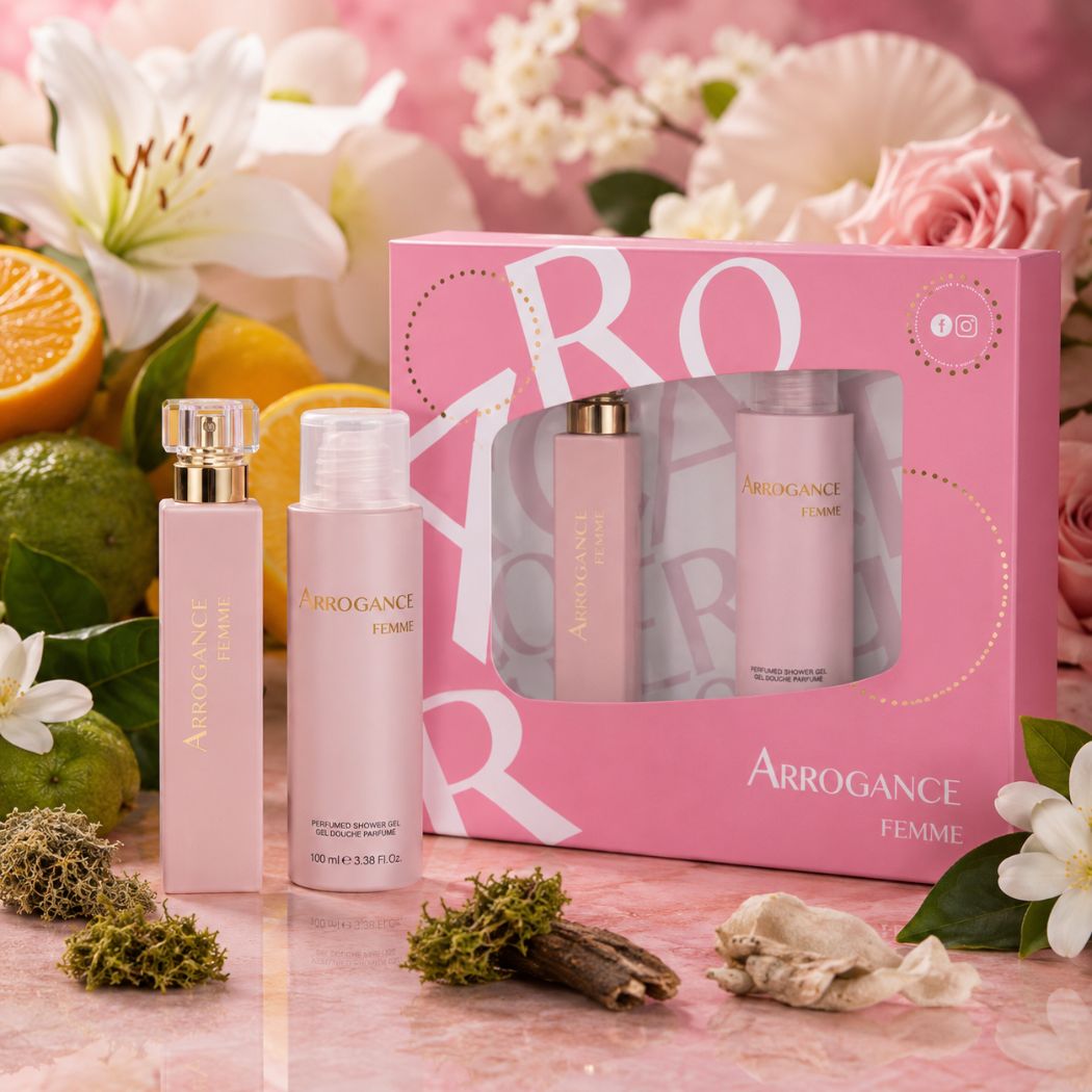 ARROGANCE FEMME COFANETTO - Eau de Toilette 30 ml + Shower Gel 100 ml