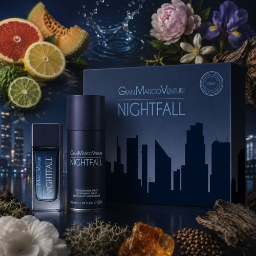 GIAN MARCO VENTURI NIGHTFALL COFANETTO - Eau de Parfum 30 ml + Deodorante Spray 150 ml - Liquidò