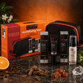 DERMOLAB UOMO REVITALIZING BOX - Siero Viso 30ml + Crema Contorno Occhi 15ml + Pochette Sport