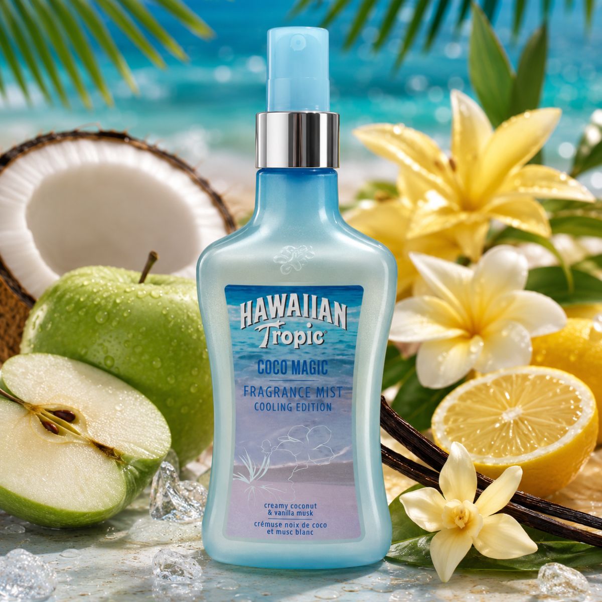 HAWAIIAN TROPIC COCO MAGIC FRAGRANCE MIST COOLING EDITION  - Acqua Profumata 250ml