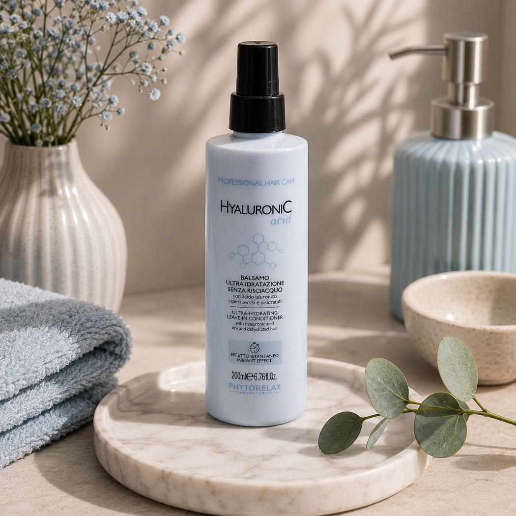 PHYTORELAX -BALSAMO ULTRA IDRATAZIONE SENZA RISCIACQUO con acido ialuronico capelli secchi e disidratati - Liquidò