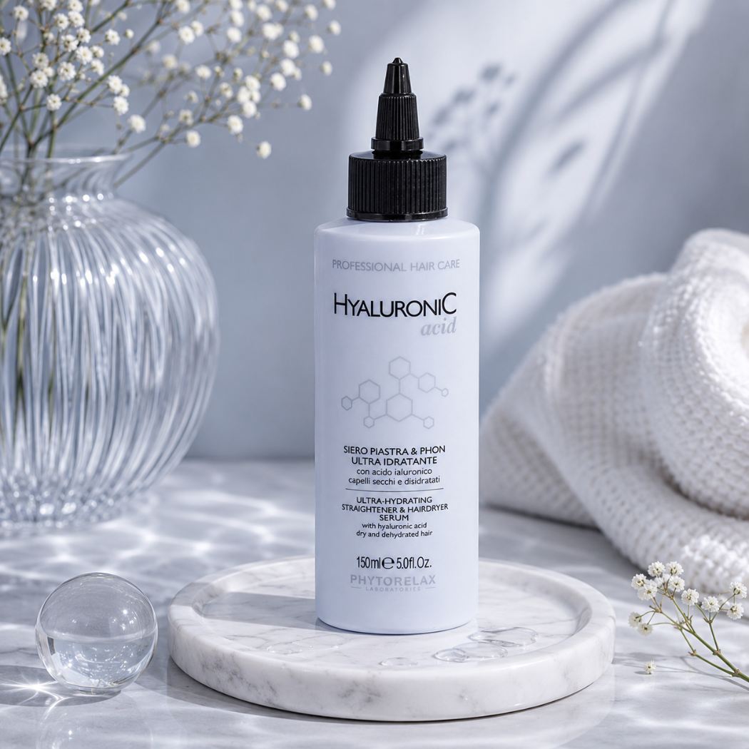 PHYTORELAX -SIERO PIASTRA & PHON ULTRA IDRATANTE con acido ialuronico capelli secchi e disidratati - Liquidò