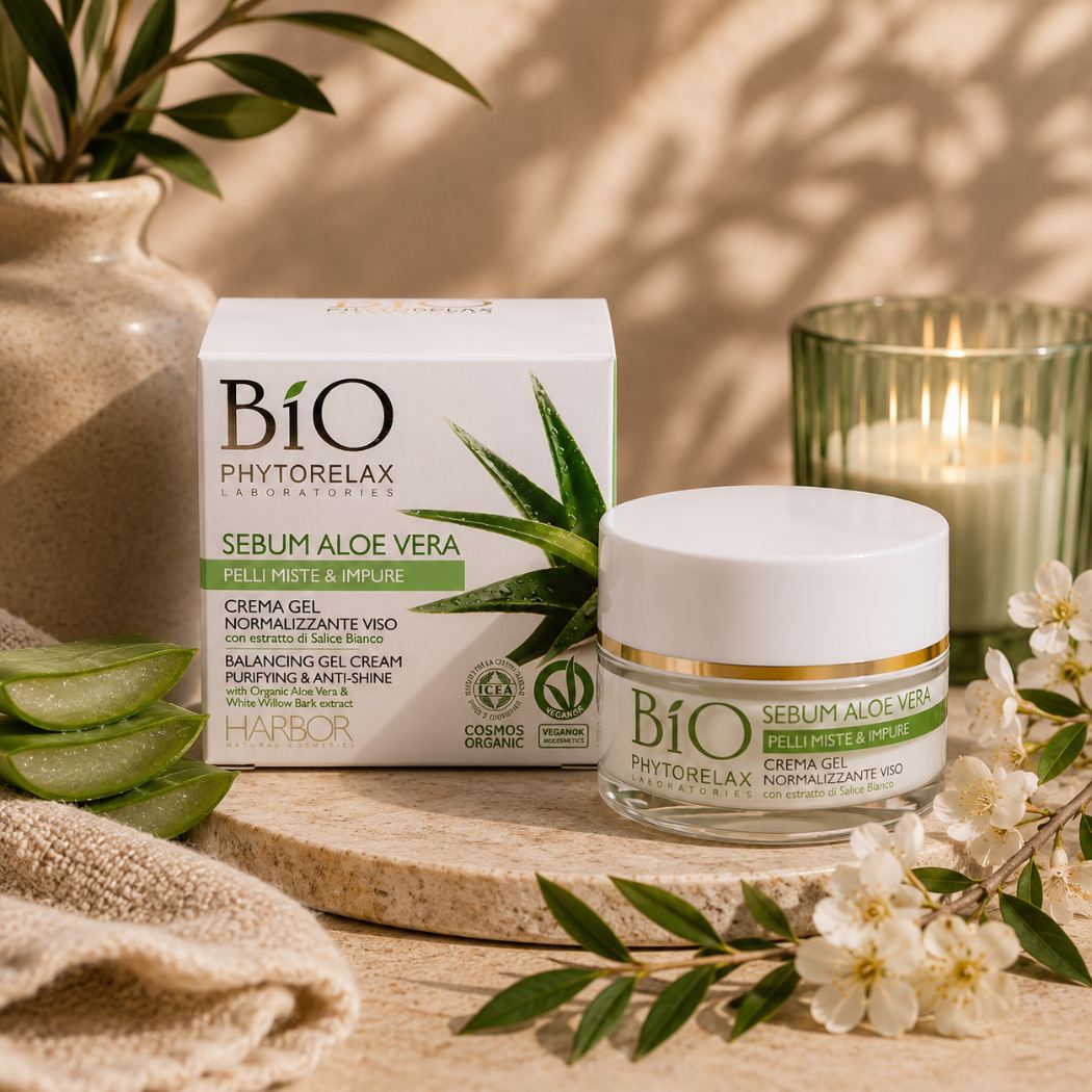 PHYTORELAX - CREMA GEL NORMALIZZANTE VISO con estratto di Salice Bianco - Liquidò