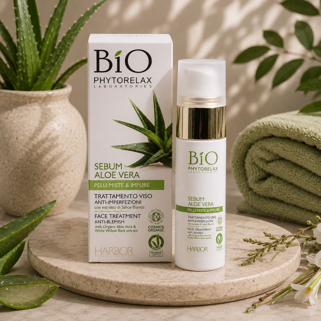 PHYTORELAX BIO - TRATTAMENTO VISO ANTI-IMPERFEZIONI con estratto di Salice Bianco - Liquidò