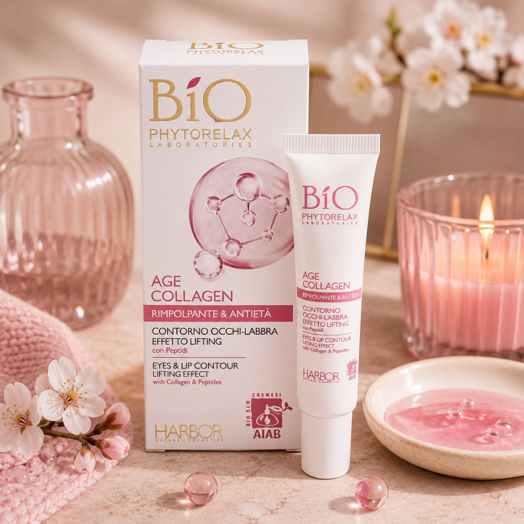 PHYTORELAX BIO - CONTORNO OCCHI-LABBRA EFFETTO LIFTING con Collagene & Peptidi - Liquidò