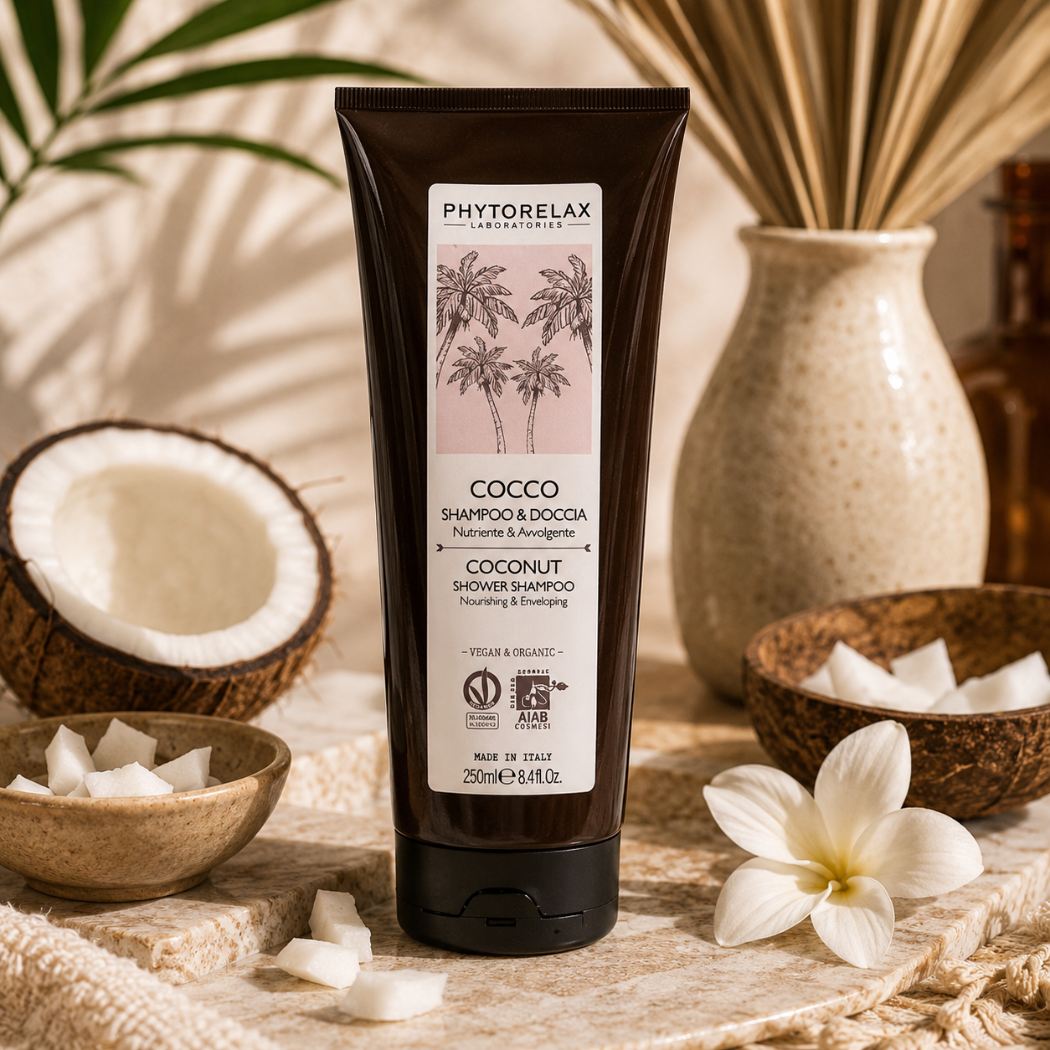PHYTORELAX - SHAMPOO & DOCCIA NUTRIENTE & AVVOLGENTE – COCCO - Liquidò