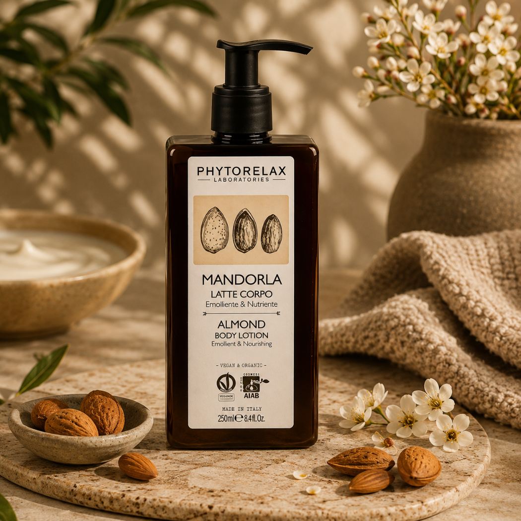 PHYTORELAX - LATTE CORPO EMOLLIENTE & NUTRIENTE – MANDORLA - Liquidò