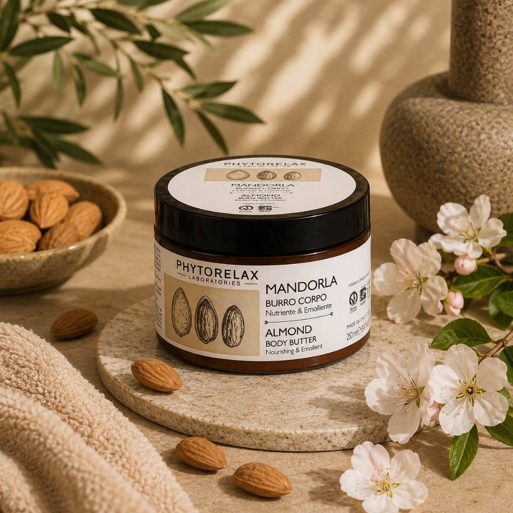 PHYTORELAX - BURRO CORPO NUTRIENTE & EMOLLIENTE – MANDORLA - Liquidò