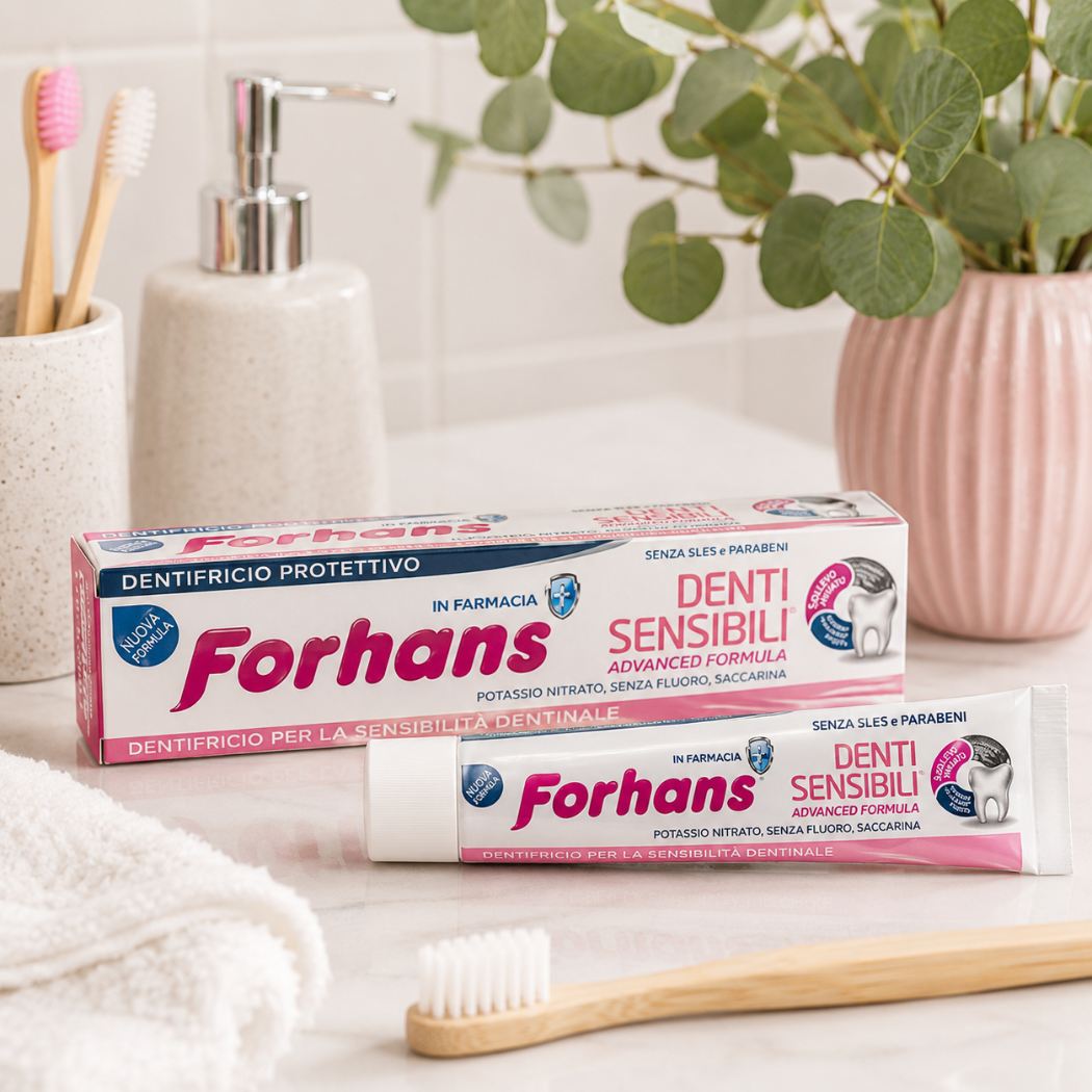 FORHANS DENTI SENSIBILI - Dentifricio Desensibilizzante 75 ml