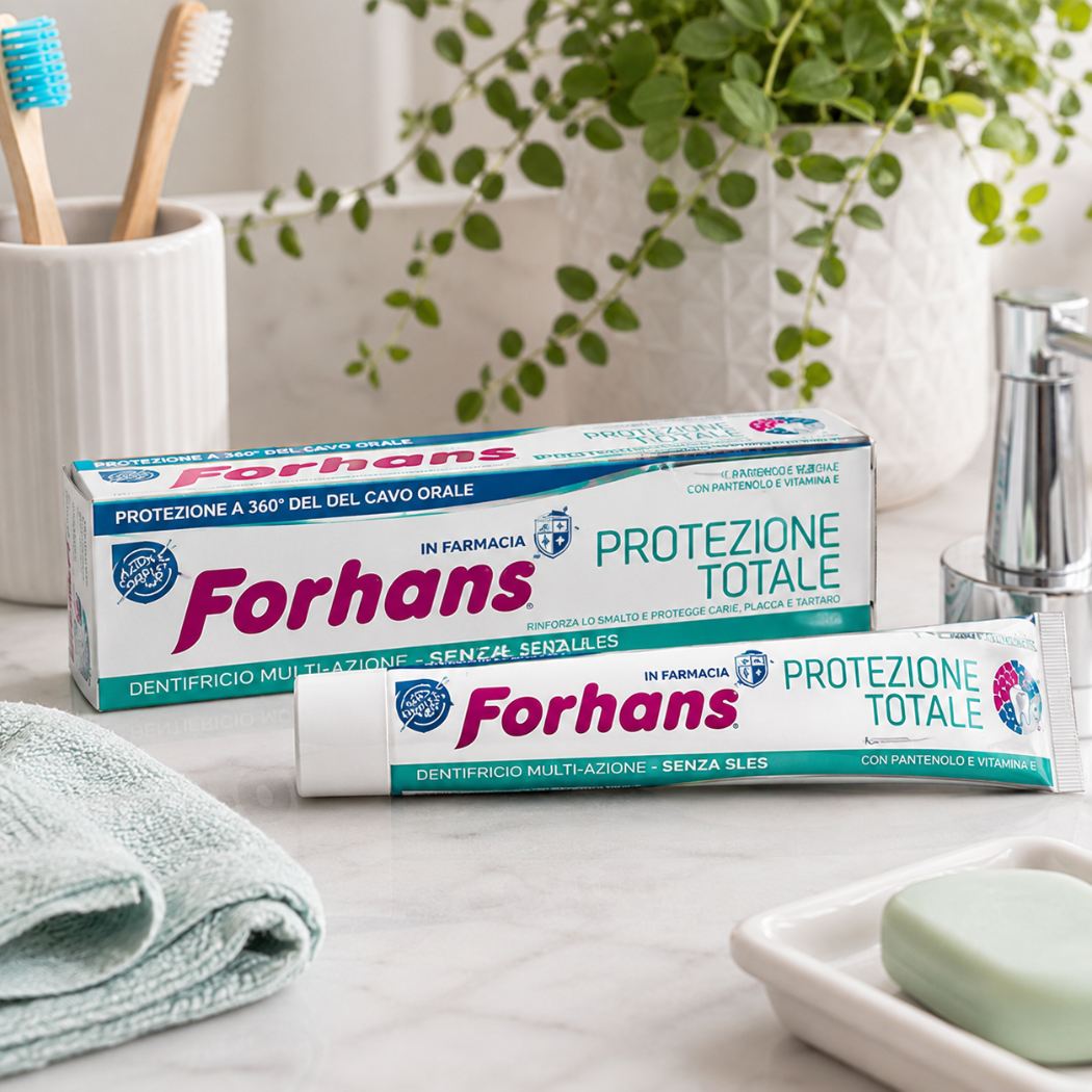 FORHANS PROTEZIONE TOTALE - Dentifricio Multi-Azione 75 ml