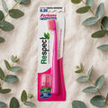 FORHANS RESPECT 0.20 - Spazzolino Manuale Medio Morbido Eco-Friendly