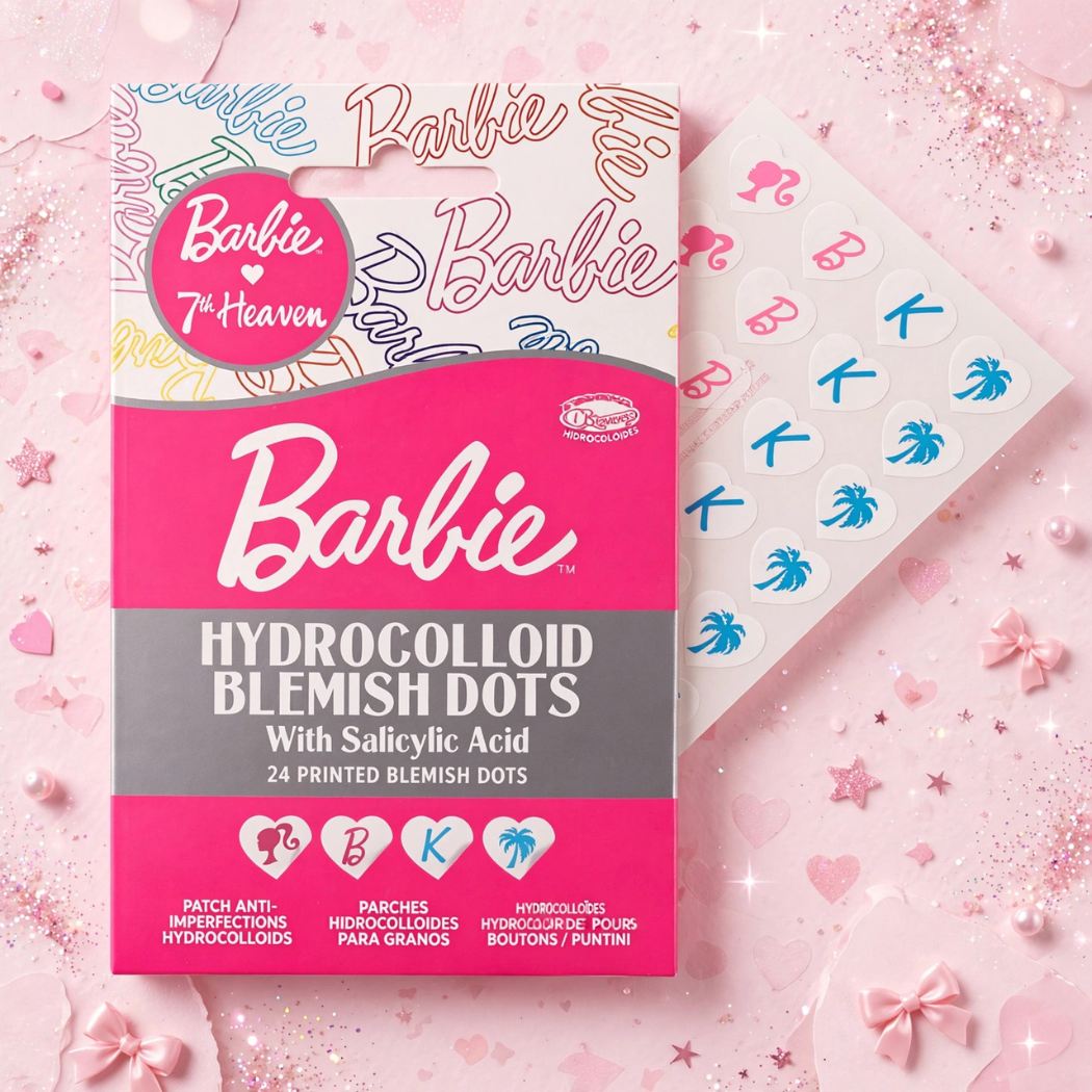 Barbie - 24 PATCH Anti-Imperfezione Idrocolloidali | Trattamento brufoli e impurità