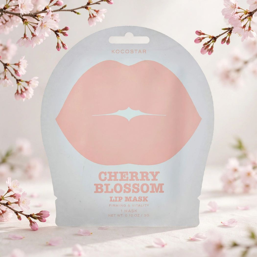 KOCOSTAR CHERRY BLOSSOM LIP MASK – Maschera Labbra ai Fiori di Ciliegio 3g