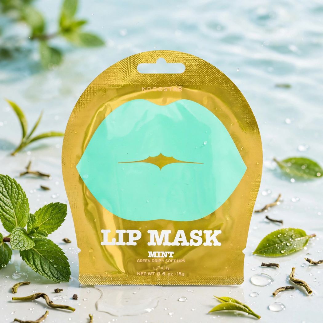 KOCOSTAR MINT LIP MASK – Maschera Labbra alla Menta e Uva Verde 3g