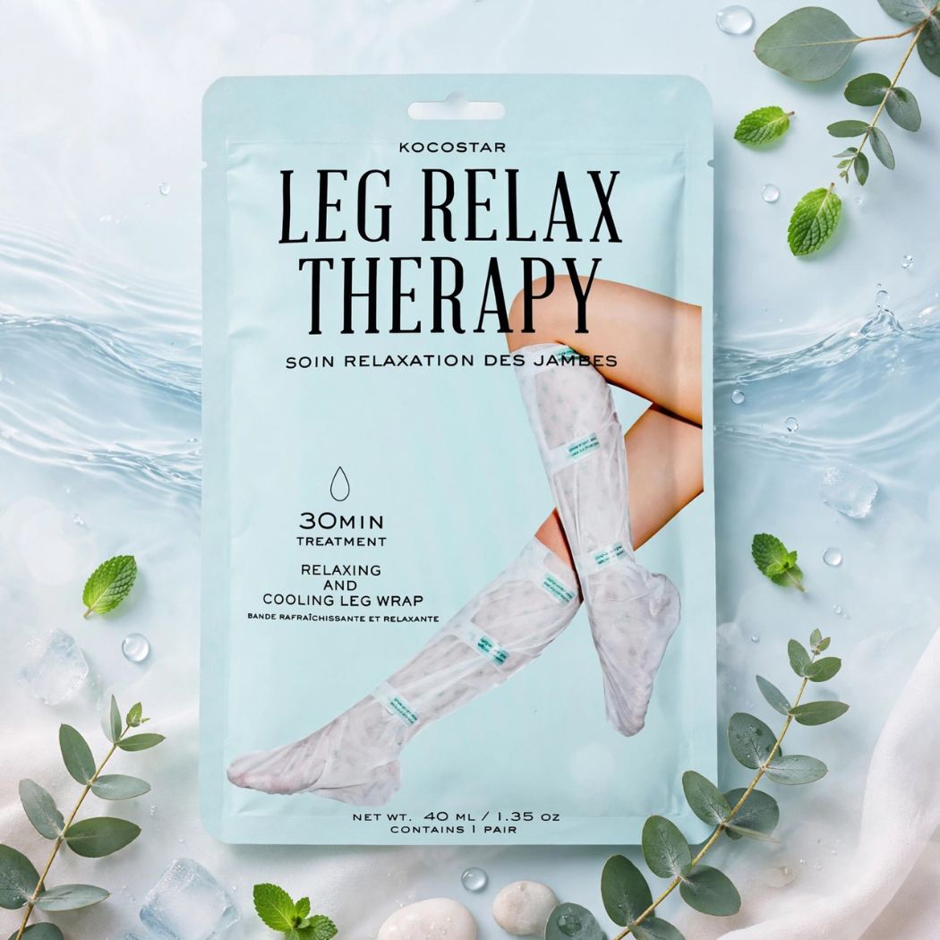 KOCOSTAR Leg Relax Therapy - Trattamento Intensivo per alleviare stanchezza e gonfiore di piedi e polpacci