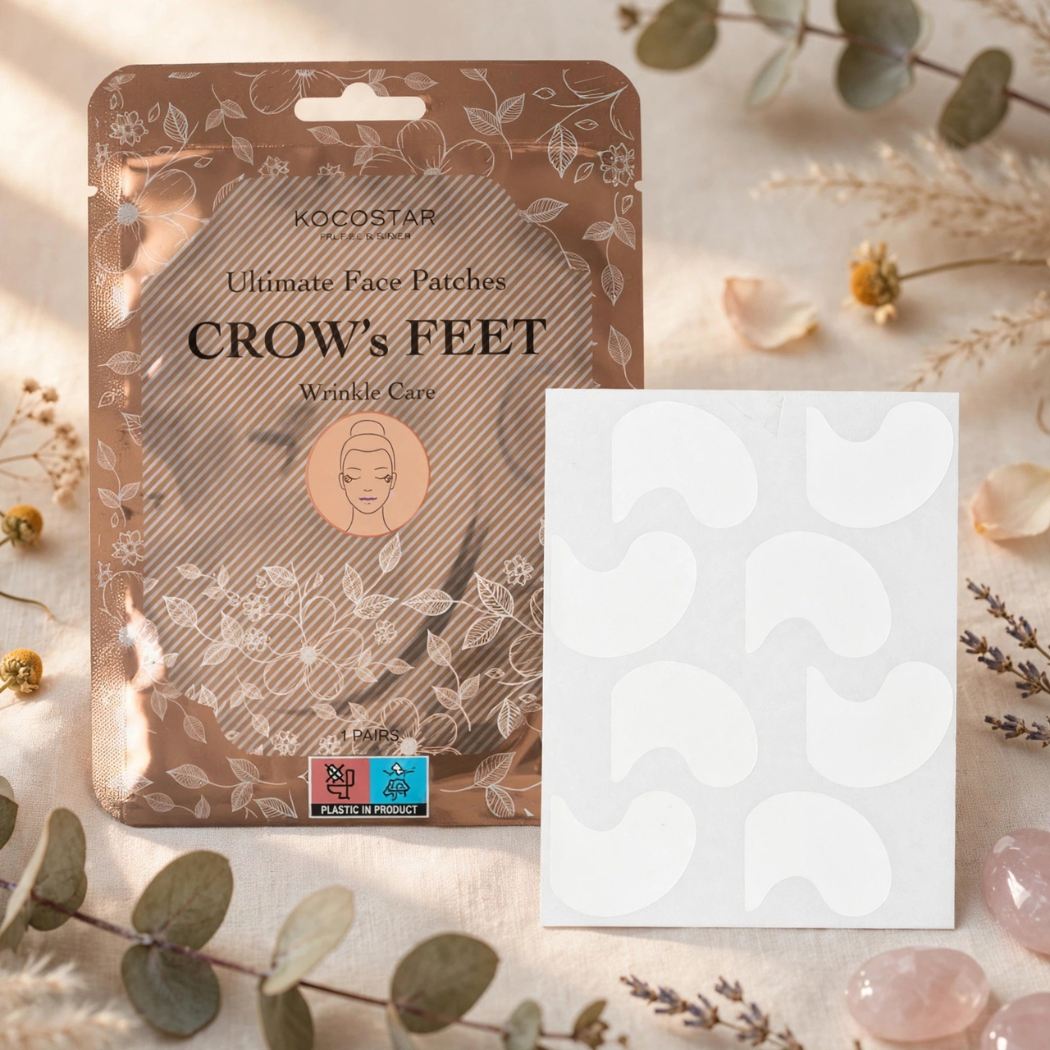 KOCOSTAR CROW’S FEET - Patches Rughe d'Espressione (Zampe di Gallina) 4 Paia