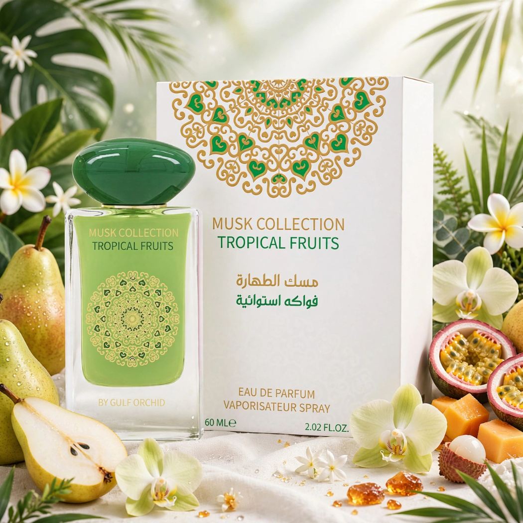 GULF ORCHID MUSK COLLECTION TROPICAL FRUITS - Eau de Parfum Unisex 60ml - Liquidò