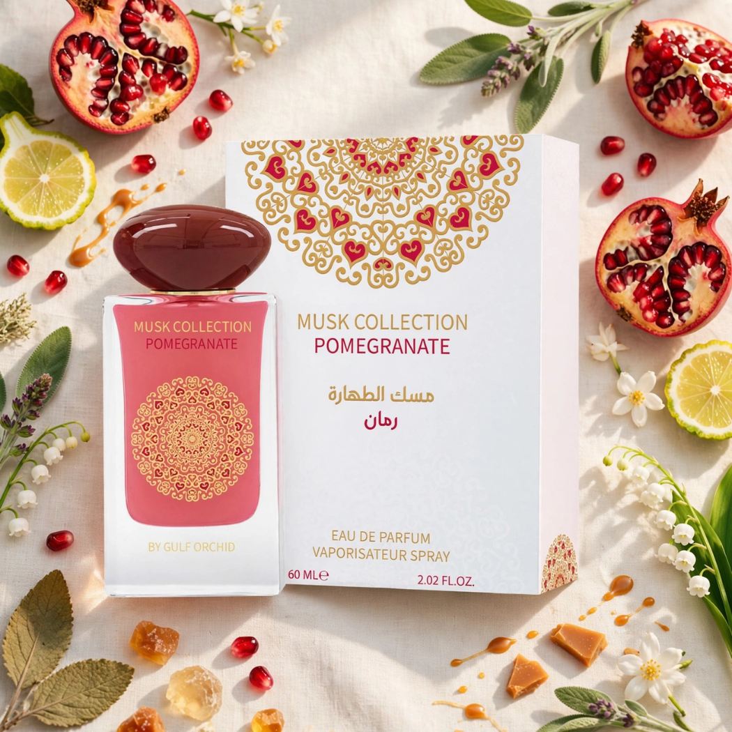 GULF ORCHID MUSK COLLECTION POMEGRANATE - Eau de Parfum Unisex 60ml - Liquidò