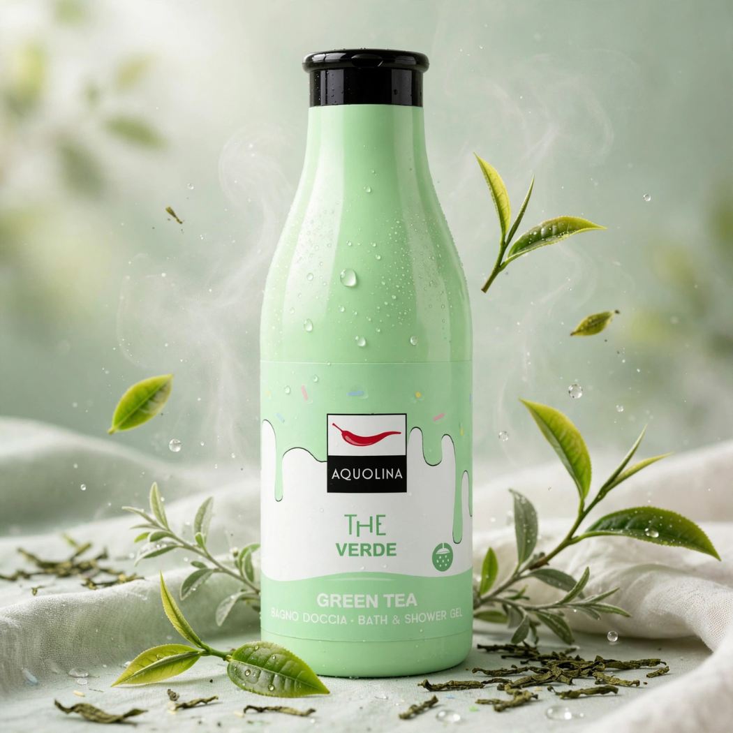 AQUOLINA THE VERDE - Bagno doccia 500ml