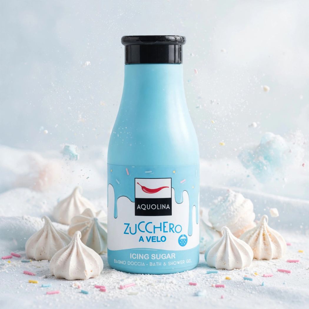 AQUOLINA ZUCCHERO A VELO - Bagno doccia 500ml - Liquidò