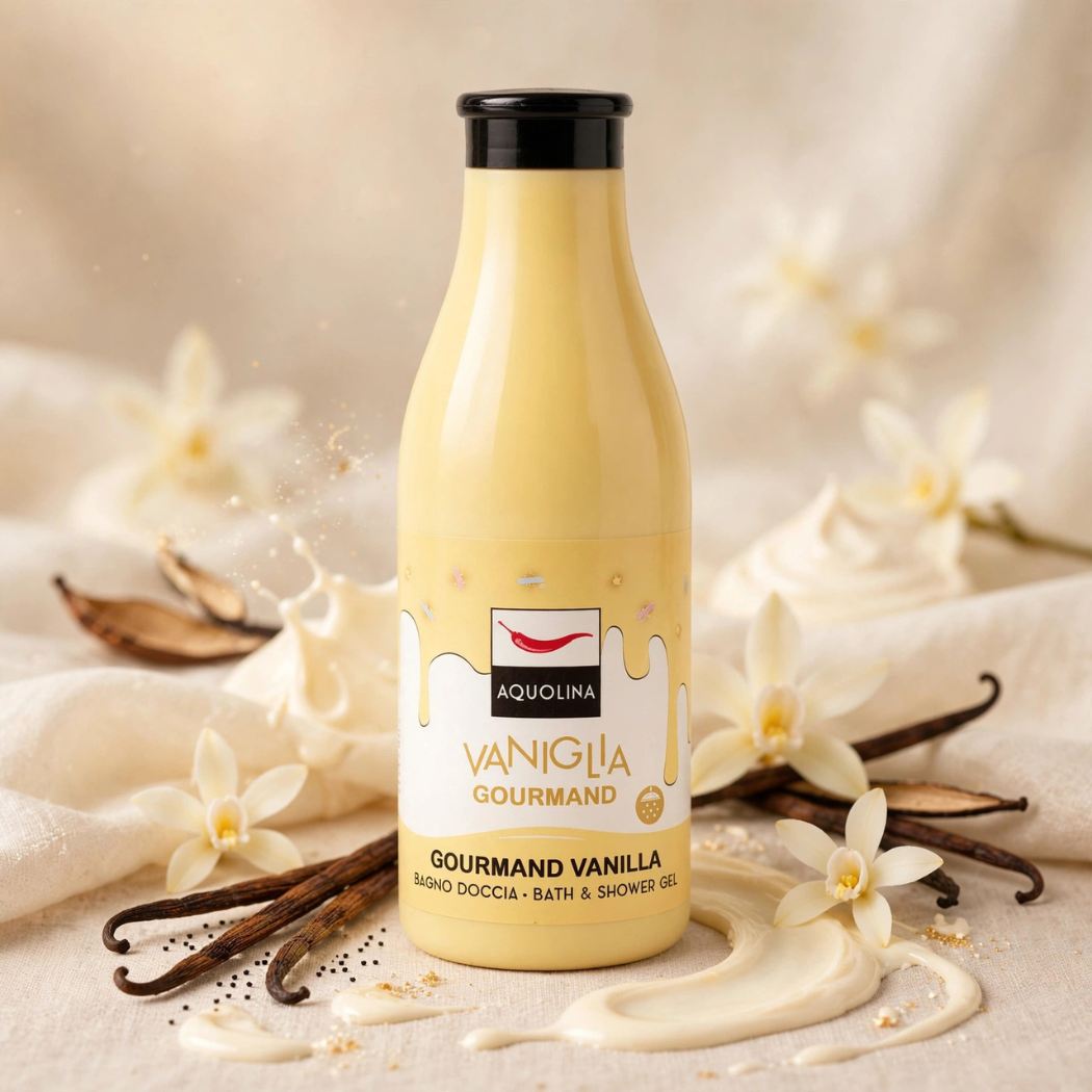 AQUOLINA VANIGLIA GOURMAND - Bagno doccia 500ml - Liquidò