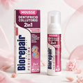 BIOREPAIR PERIBIOMA MOUSSE DENTIFRICIO COLLUTTORIO 2in1 - Protezione Gengive 75ml