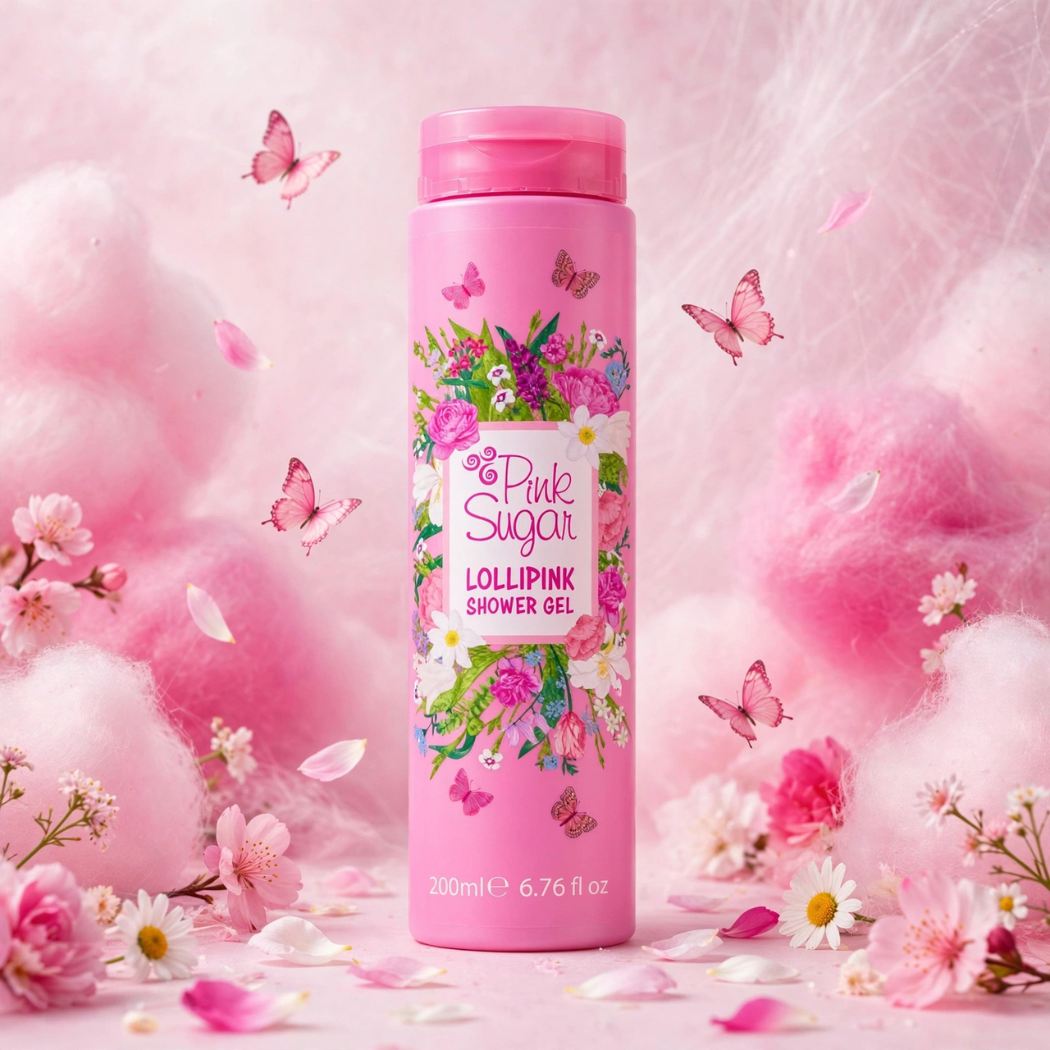 AQUOLINA PINK SUGAR LOLLIPINK - Shower gel corpo 200ml - Liquidò